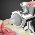 Manual Meat Grinder & Sausage Stuffer Machine for Kitchen