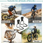 Heavy-Duty Wall Mount Bicycle Rack – 66 lbs Capacity Storage Hook