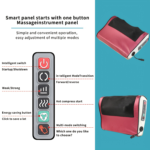 Electric Neck & Shoulder Massager with Deep Tissue Kneading