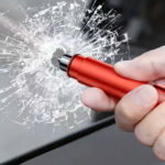 2-in-1 Emergency Car Safety Hammer & Seatbelt Cutter