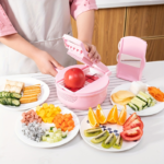12-in-1 Vegetable Chopper Pro & Mandoline Slicer with Container