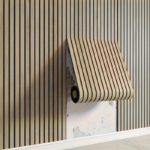 3D Embossed Grid Wall Panels – Self-Adhesive Peel & Stick Wallpaper