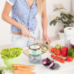 Electric Mini Food Chopper & Garlic Processor – USB Rechargeable