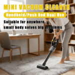 2-in-1 Wireless Handheld & Stick Vacuum Cleaner for Home & Car
