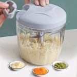 Multifunctional Manual Garlic Masher & Vegetable Cutter – Kitchen Chopper