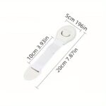 12-Pack Adhesive Safety Drawer Latches – No-Screw Child Proof Cabinet Locks