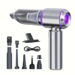 4-in-1 Cordless Handheld Vacuum & Air Blower - Purple