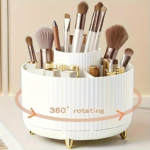 360° Rotating Makeup Organizer & Cosmetic Storage Box - Image 2