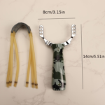 Heavy-Duty Aluminum Slingshot with Ergonomic Non-Slip Grip