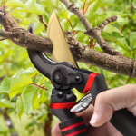 8.5&quote; Titanium Bypass Pruning Shears – Heavy-Duty Garden Pruners