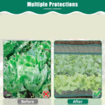 Pop-Up PVC Plant Cover – Garden Greenhouse with Window