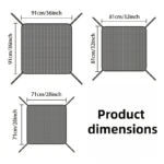 Universal Mesh Cover for Outdoor AC Units & Heat Pumps