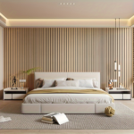 3D Embossed Grid Wall Panels – Self-Adhesive Peel & Stick Wallpaper