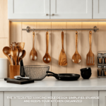 10-Piece Natural Wooden Kitchen Utensil Set – Non-Stick Cooking Spoons