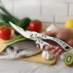 Heavy Duty Carbon Steel Kitchen Shears for Poultry & Meat