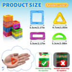 Kids Medium Magnetic Building Blocks & Sensory STEM Set