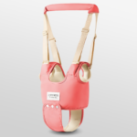 Adjustable Baby Walking Harness with Detachable Crotch Strap 6–24 Months - Red with gear shift model