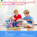 100-Piece Magnetic Building Blocks Set for Kids