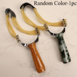 Heavy-Duty Aluminum Slingshot with Ergonomic Non-Slip Grip