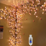 Bendable LED Cherry Blossom Branch Vine Lights | 8 Modes & USB Power