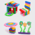 60-Piece Gear Building Blocks STEM Toy Set for Kids