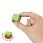 100-Piece Magnetic Building Cubes Set for Kids Random Colors