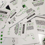 Upside-Down Goggles Party Game with Challenge Cards