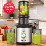 450W 3-Speed Centrifugal Juicer with 4.3&quote; Wide Feed Chute - Silvery