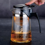 Deer Glass Teapot with One-Touch Tea Infuser 25 oz - 750ML