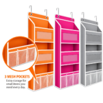 Over-the-Door Hanging Storage Organizer with Clear Windows