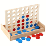 4-in-1 Deluxe Wooden Chess & Puzzle Game Set - Wooden