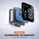 Automatic Wrist Blood Pressure Monitor with Large LCD Display