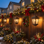 Solar Outdoor Wall Lanterns 2-Pack – 3000K Warm White Sconces