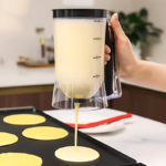 Cake Batter Dispenser with Precision Nozzle for Cupcakes