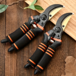 8.5&quote; Titanium Bypass Pruning Shears – Heavy-Duty Garden Pruners