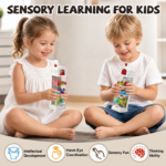 Farm Egg Drop Activity Cube & Sensory Toy for Fine Motor Skills