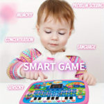 Kids Educational English Learning Toy – Alphabet, Numbers & Music Tablet