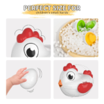 Toddler Easter Egg Color Matching Toy & Shape Sorter 6 Eggs