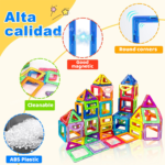 Kids Medium Magnetic Building Blocks & Sensory STEM Set