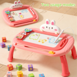 Cartoon Magnetic Drawing Board – Colorful Erasable Doodle Pad