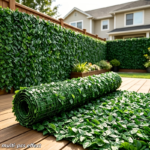 3-Pack Artificial Evergreen Wall Panels – Faux Greenery Privacy Screen - Artificial Evergreen Plant Wall / 3pcs
