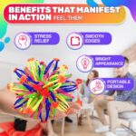 2-Pack Expandable Magic Breathing Ball Toys for Kids Ages 3+