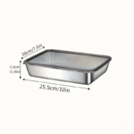 Stainless Steel Food Storage Containers with Airtight Lids