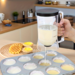 Cake Batter Dispenser with Precision Nozzle for Cupcakes