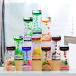 12-Pack Liquid Motion Bubbler Sensory Toys for Kids & Adults