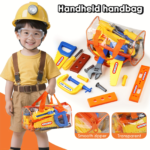 Kids Pretend Play Tool Set with Toolbox & Screwdriver 10–30 Pcs