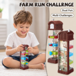 Farm Egg Drop Activity Cube & Sensory Toy for Fine Motor Skills