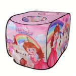 Kids Pink Ice Cream Truck Pop-Up Playhouse Tent for Girls