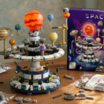 Solar System Planetarium Mini Building Block Set & Orbit Model
