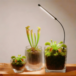 6000K Full-Spectrum USB Grow Light with Auto Timer & Dimmer
